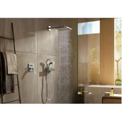 Смеситель Hansgrohe Metropol для ванны настенный скрытый с рычаговой рукояткой, хром 32545000