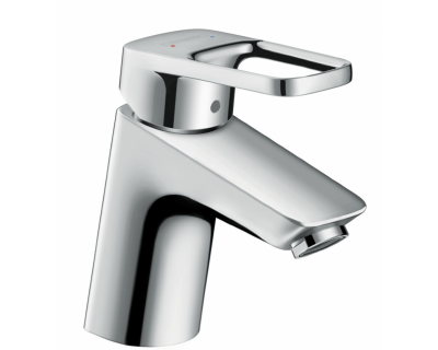 Смеситель Hansgrohe Logis loop для раковины со сливным гарнитуром, хром 71150000