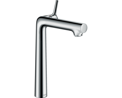 Смеситель Hansgrohe Talis S для раковины с высоким изливом и сливным гарнитуром, хром 72115000