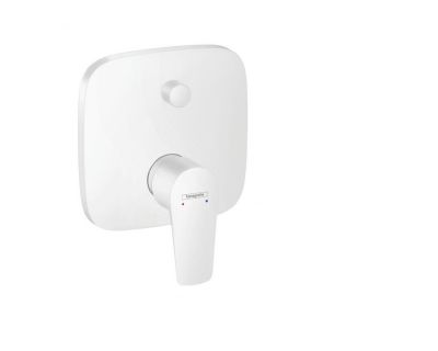 Смеситель Hansgrohe Talis E для ванны, однорычажный, СМ, матовый белый 71745700