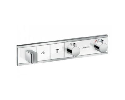 Термостат Hansgrohe RainSelect для душа, белый/хром 15355400