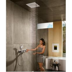 Термостат Hansgrohe RainSelect для душа, белый/хром 15355400