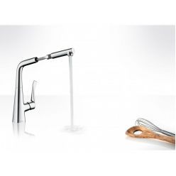 Смеситель Hansgrohe Metris для кухонной мойки 14821800