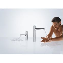 Смеситель для раковины Hansgrohe Talis Select E, 240, однорычажный, без сливного набора 71753000