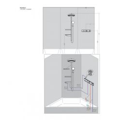 Термостат Hansgrohe RainSelect для скрытой установки 2 функции 15380700
