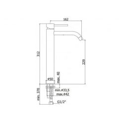 Смеситель для раковины Paffoni Light LIG081CR