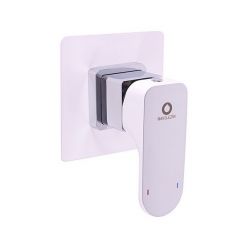 Смеситель Rav Slezak Yukon YU183CB для душа белый