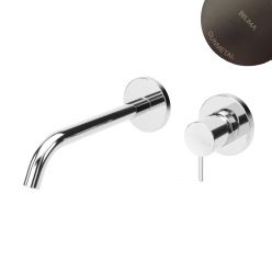 Смеситель для умывальника Bruma Leaf 1670121MG Gunmetal