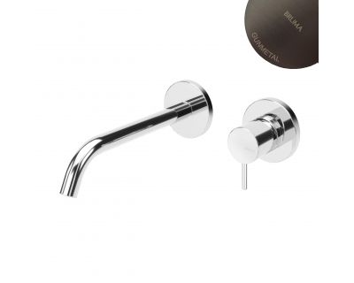 Смеситель для умывальника Bruma Leaf 1670121MG Gunmetal