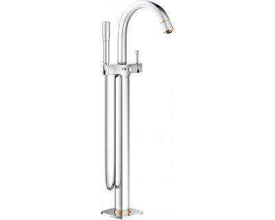 Смеситель Grohe Grandera 23318IG0 напольный, хром-золото