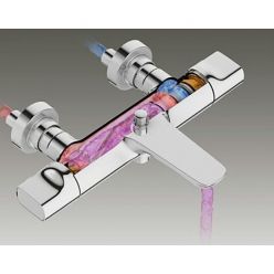 Термостат Jacob Delafon Aleo E72286-CP для ванны с душем