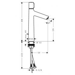 Смеситель Hansgrohe Talis Select S 72044000 для раковины