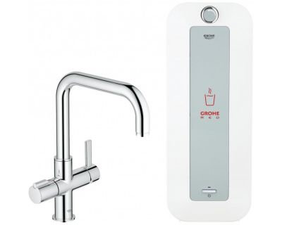Смеситель Grohe Red Duo 30156000 для кухонной мойки, с водонагревателем