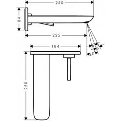 Смеситель Hansgrohe PuraVida 15085400 для раковины