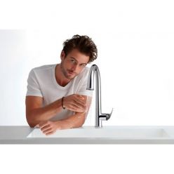 Смеситель Jacob Delafon Sensate E72218-B7-CP для кухонной мойки