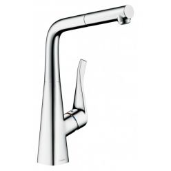 Смеситель Hansgrohe Metris 14821000 для кухонной мойки