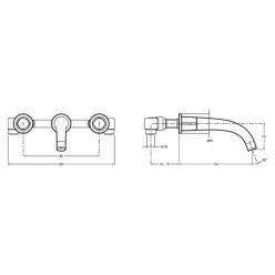 Смеситель Jacob Delafon Elevation E18872-CP для раковины