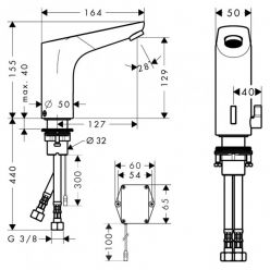 Смеситель Hansgrohe Focus 31173000 для раковины