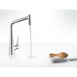 Смеситель Hansgrohe Metris 14820000 для кухонной мойки