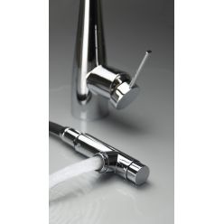 Смеситель для кухни Deante ERIDAN BRE_075M с подключением фильтра, хром