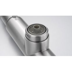 Смеситель для кухни Deante ERIDAN Titanium BRE_F75M с подключением фильтра, брашированная сталь Смеситель для кухни Deante ERIDAN Titanium BRE_F75M с подключением фильтра, брашированная сталь