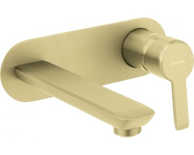 Смеситель для раковины Deante Arnika BQA_R54L матовое золото