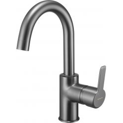 Смеситель для умывальника Deante Arnika Titanium BQA_D24M титан