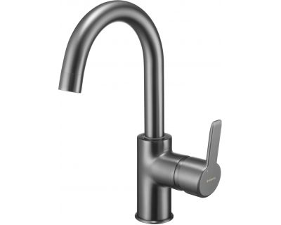 Смеситель для умывальника Deante Arnika Titanium BQA_D24M титан