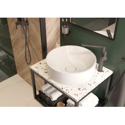 Смеситель для умывальника Deante Arnika Titanium BQA_D20K титан