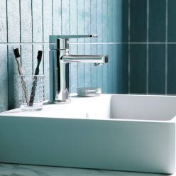 Смеситель для умывальника Deante Tubo BUT_020M хром Смеситель для умывальника Deante Tubo BUT_020M хром