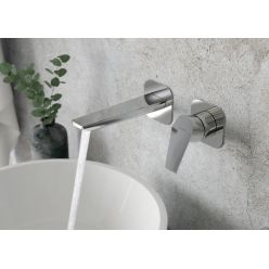 Смеситель для умывальника скрытого монтажа Deante Agawa BQG_054L хром