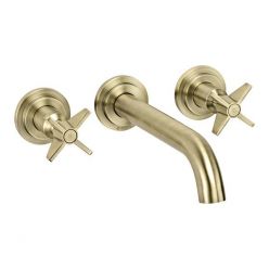 Смеситель для умывальника скрытого монтажа Deante Temisto Bronzo BQT_M54D латунь