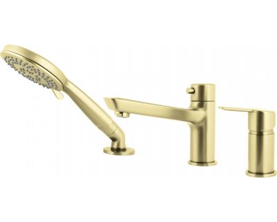 Смеситель для ванны Deante Arnika Gold BR BQA_R13M брашированное золото