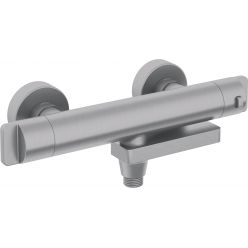 Термостатический смеситель для ванны Deante BR Steel BCH_F1BT брашированная сталь