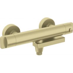 Термостатический смеситель для ванны Deante BR Steel BCH_R1BT брашированное золото