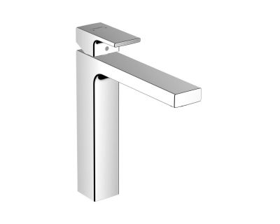 Hansgrohe Vernis Shape Смеситель для раковины однорычажный 190 со сливным гарнитуром хром 71562000