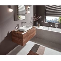 Hansgrohe Vivenis Смеситель для раковины однорычажный 250 без донного клапана хром 75042000