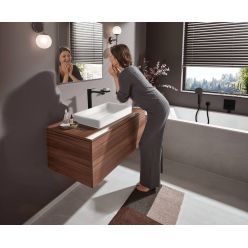 Hansgrohe Vivenis Смеситель для раковины однорычажный 250 без донного клапана хром 75042000