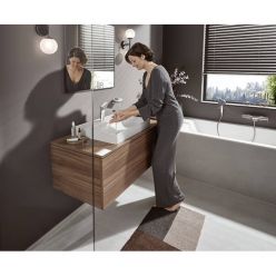 Hansgrohe Vivenis Смеситель для раковины 110 без сливного гарнитура хром 75022000