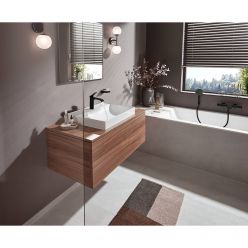 Hansgrohe Vivenis Смеситель для ванны черный матовый 75420670