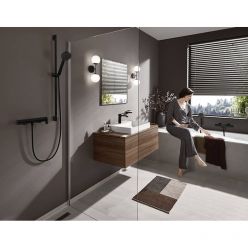 Hansgrohe Vivenis Смеситель для ванны черный матовый 75420670