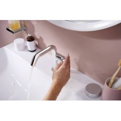 Hansgrohe Tecturis S Смеситель для раковины с донным клапаном CoolStart хром 73320000