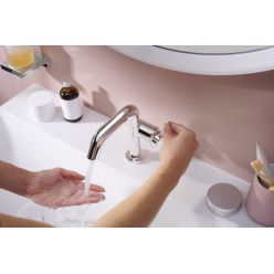 Hansgrohe Tecturis S Смеситель для раковины с донным клапаном CoolStart хром 73320000