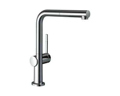 Hansgrohe Talis M54 Кухонный смеситель однорычажный 270 с вытяжным изливом 1jet sBox хром 72809000