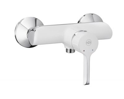 Смеситель для душа Armatura Angelit chrome-white 4726-010-40 белый-хром