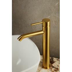 Смеситель для умывальника Armatura Moza brushed gold 5032-612-31 матовое золото