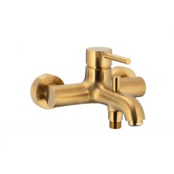 Смеситель для ванны Armatura Moza brushed gold 5034-010-31 матовое золото