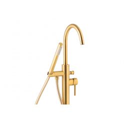 Смеситель для ванны Armatura Moza brushed gold 5035-510-31 матовое золото