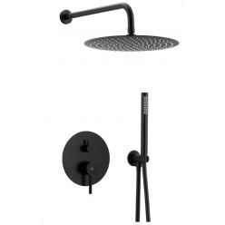 Душевая система Armatura Moza black 5039-501-81 черный (встраиваемая)