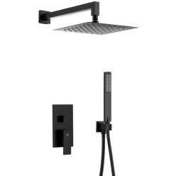 Душевая система Armatura Logon black 5139-501-81 черный  (встраиваемая)